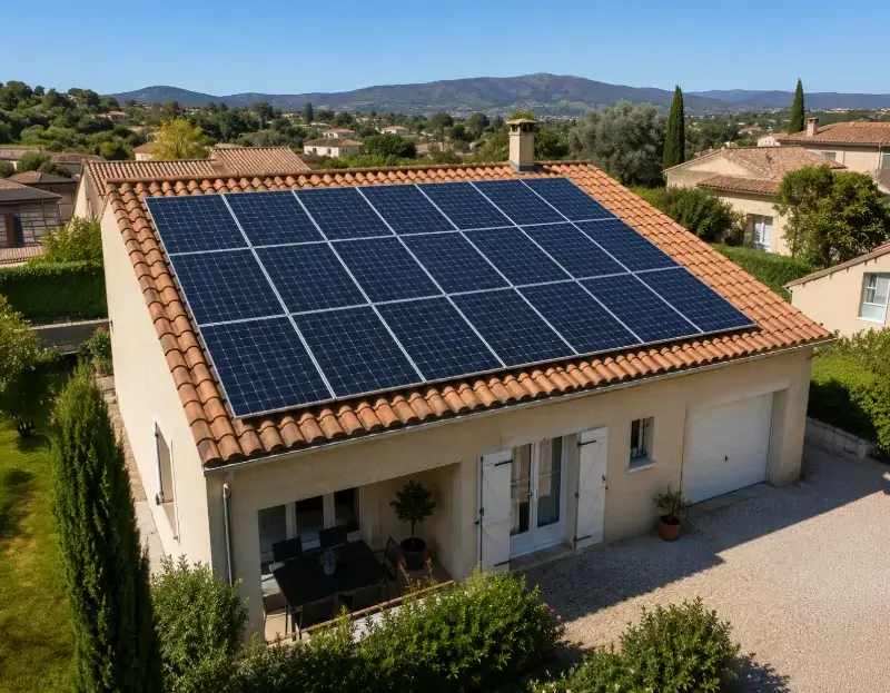 Prime à l'autoconsommation panneaux solaires Saint-Julien-de-Peyrolas — aide financière de l'État
